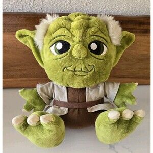 Disney Parks Star Wars Yoda Big Feet Plush 9" Old Yoda Jedi Master